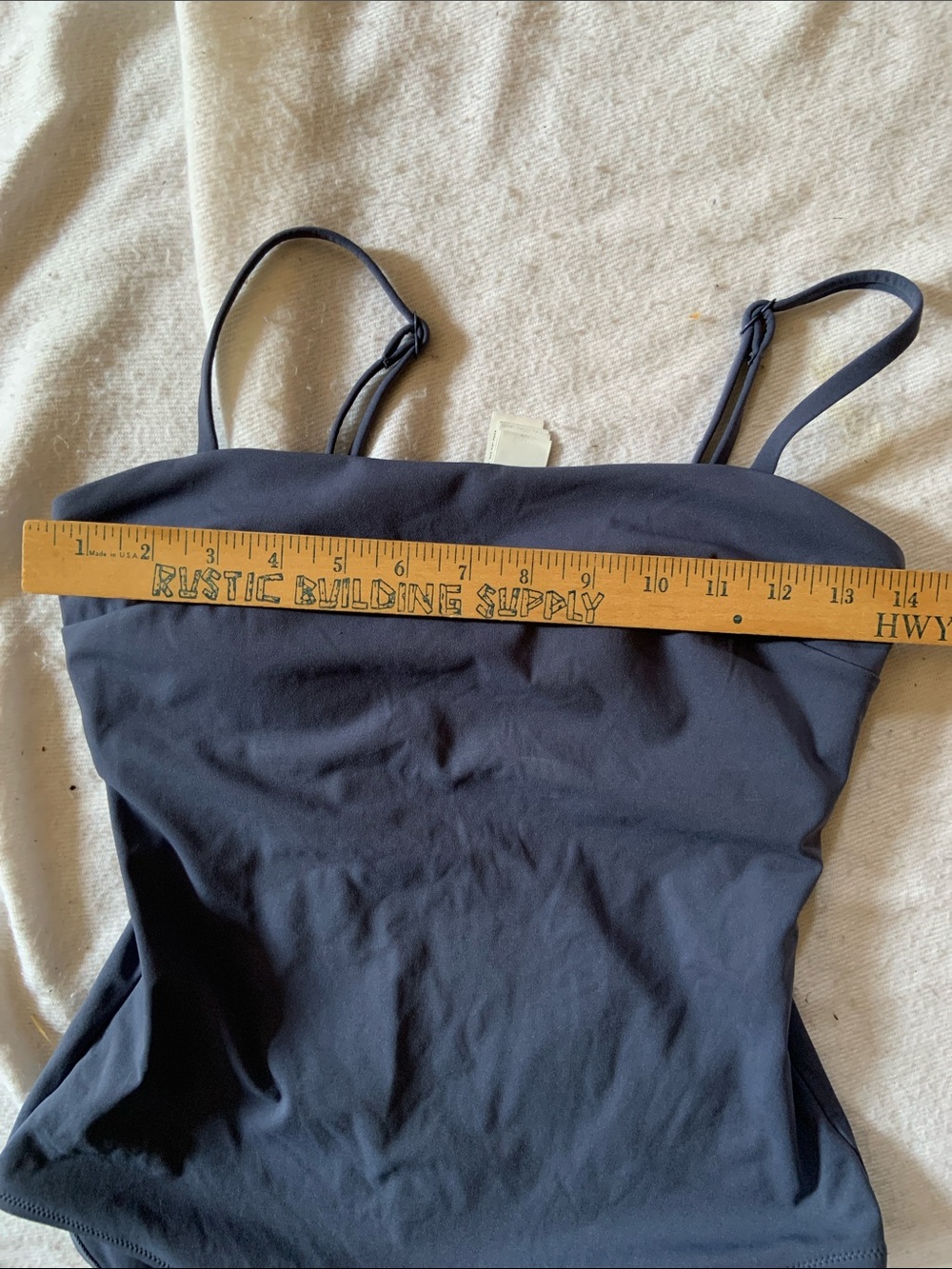 Ladies medium smoke blue leotard or bodysuit. OYSHO - Picture 4 of 7
